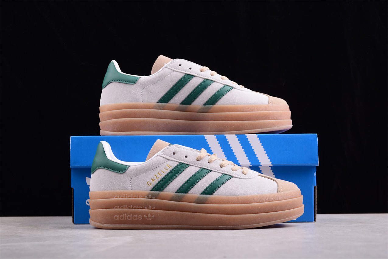 Fabrika Supply Gazelle Bold Beige / Green | sapatilhas Sole Rua