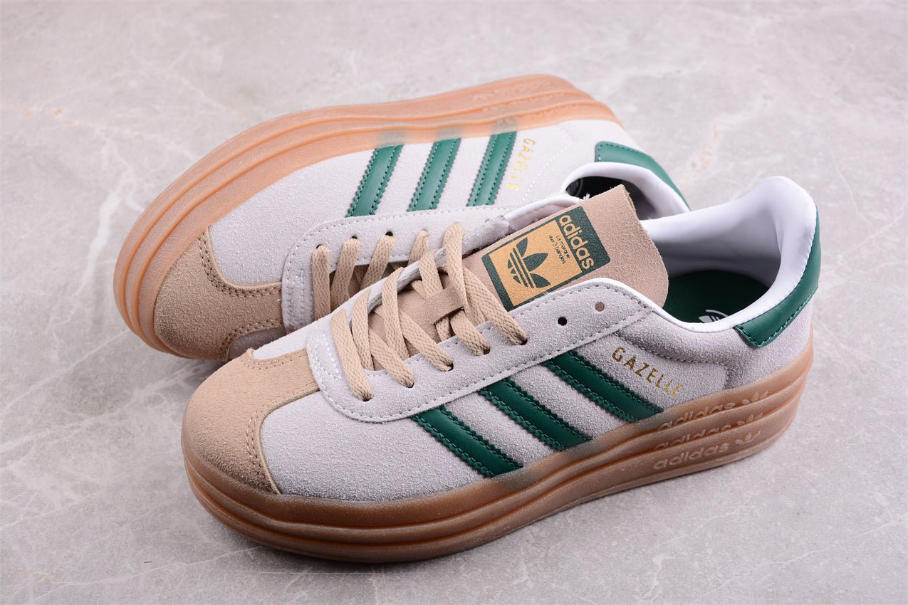 Fabrika Supply Gazelle Bold Beige / Green | sapatilhas Sole Rua