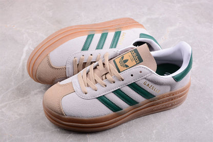 Fabrika Supply Gazelle Bold Beige / Green | sapatilhas Sole Rua