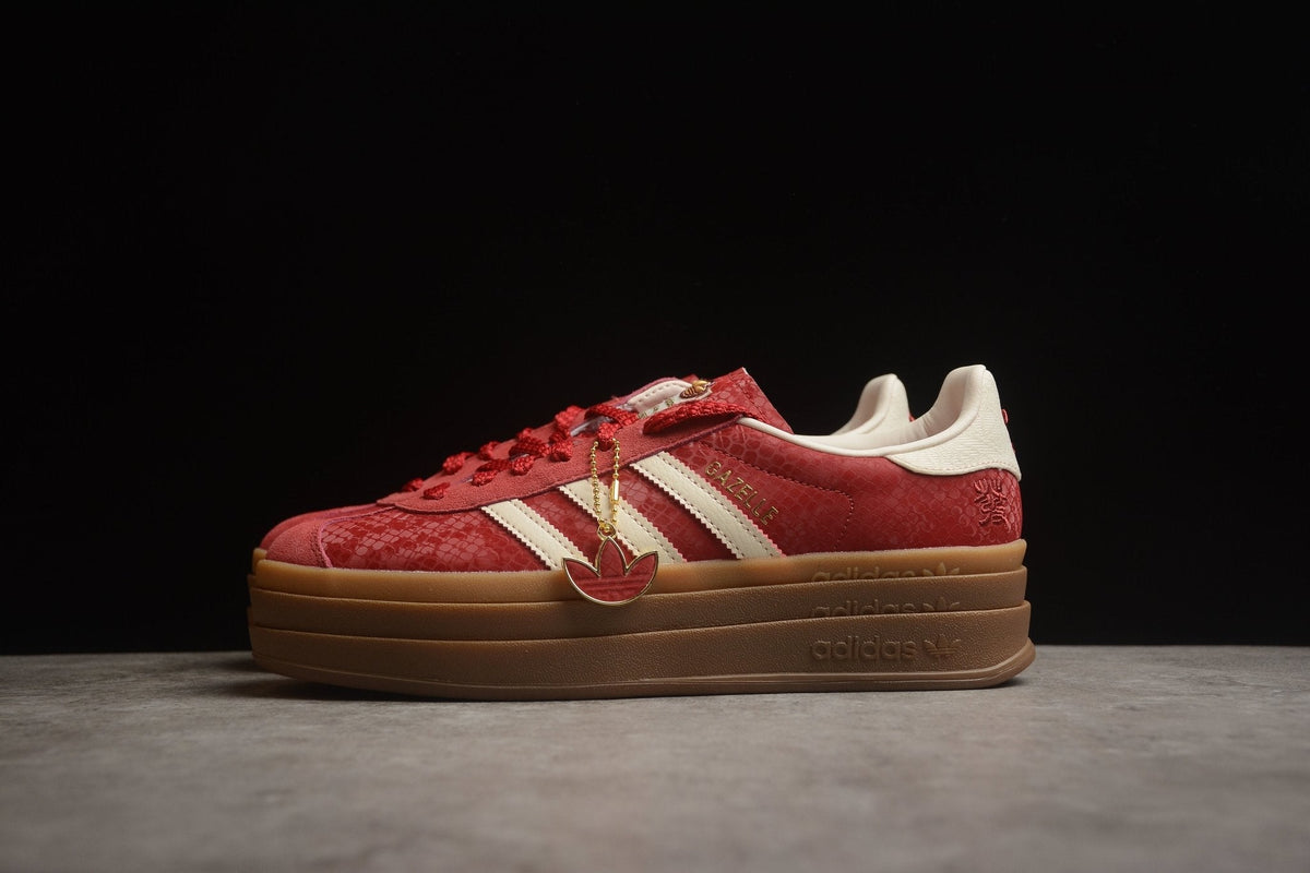 Fabrika Supply Gazelle Bold Red / White | sapatilhas Sole Rua