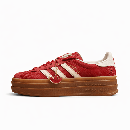 Fabrika Supply Gazelle Bold Red / White | sapatilhas Sole Rua