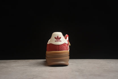 Fabrika Supply Gazelle Bold Red / White | sapatilhas Sole Rua