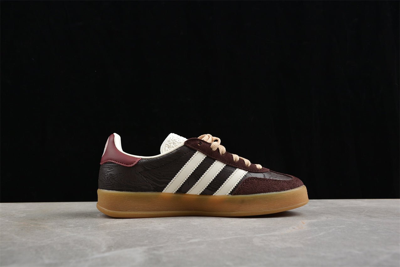 Fabrika Supply Gazelle Brown / White | sapatilhas Sole Rua