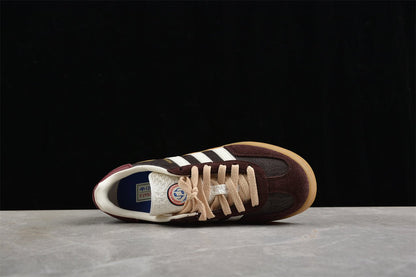 Fabrika Supply Gazelle Brown / White | sapatilhas Sole Rua