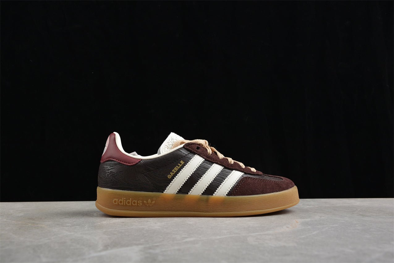 Fabrika Supply Gazelle Brown / White | sapatilhas Sole Rua