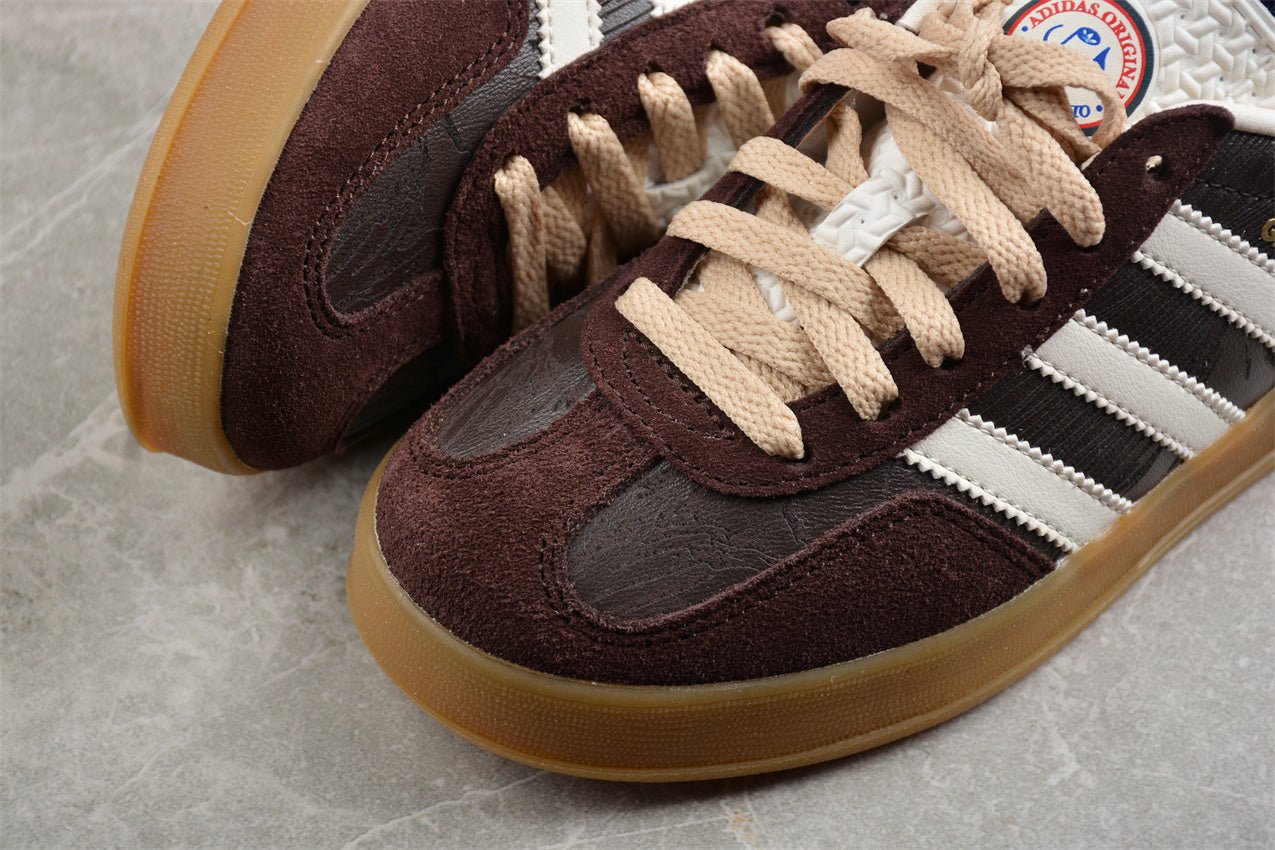 Fabrika Supply Gazelle Brown / White | sapatilhas Sole Rua