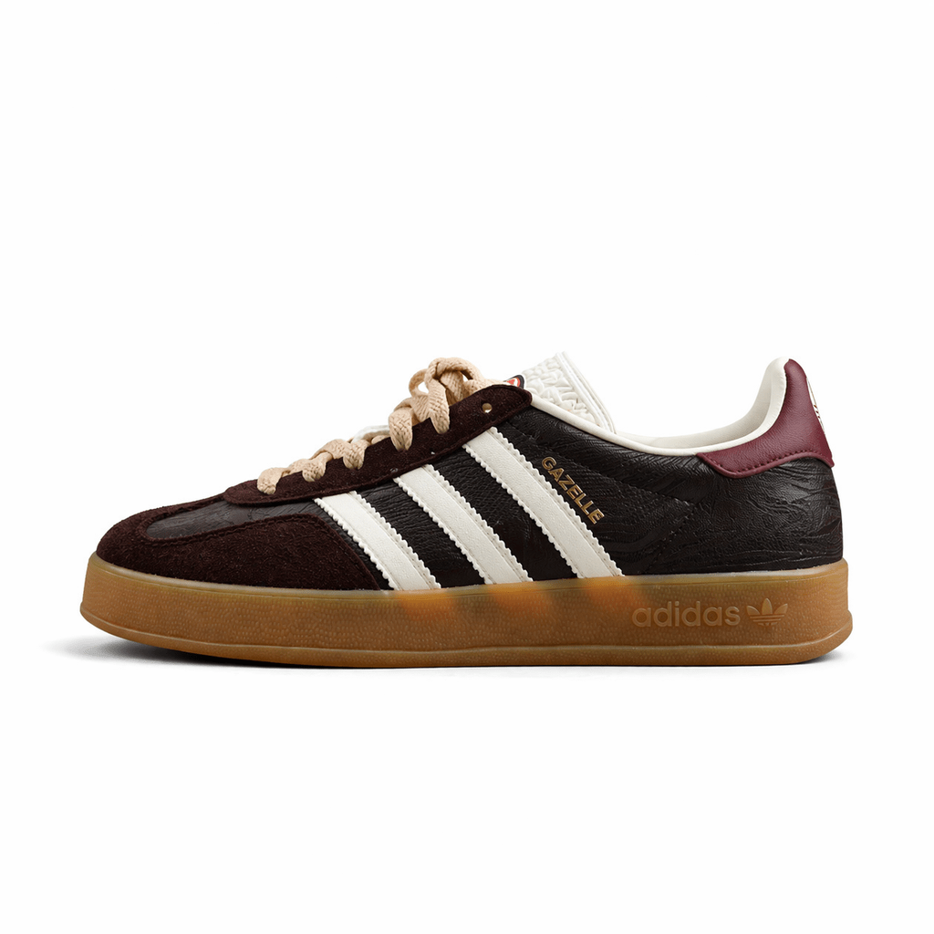 Fabrika Supply Gazelle Brown / White | sapatilhas Sole Rua