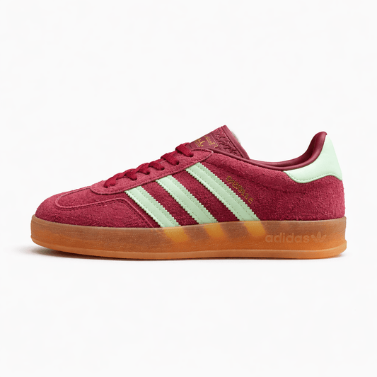 Fabrika Supply Gazelle Burgundy / Mint Green | sapatilhas Sole Rua