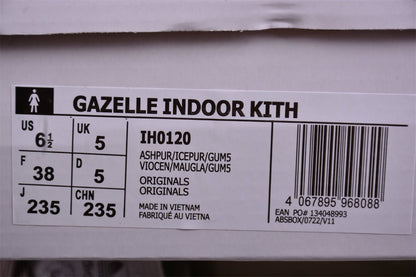 Fabrika Supply Gazelle Light Bone / Lavender | sapatilhas Sole Rua