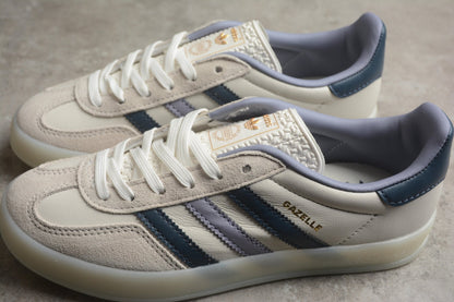 Fabrika Supply Gazelle Light Bone / Navy | sapatilhas Sole Rua
