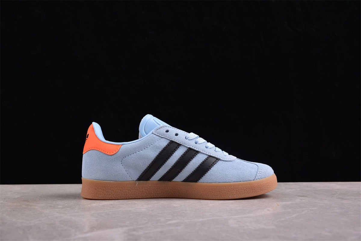 Fabrika Supply Gazelle Sky Blue / Black / Orange | sapatilhas Sole Rua
