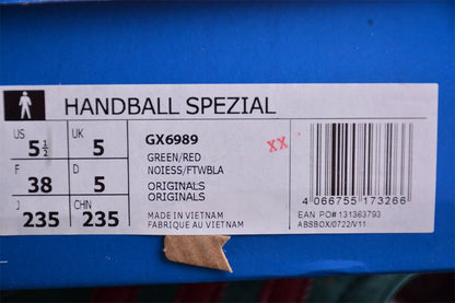Fabrika Supply Handball Spezial Green / Burgundy | sapatilhas Sole Rua