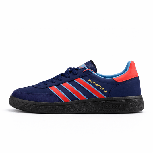 Fabrika Supply Handball Spezial Manchester 89 Navy / Red | sapatilhas Sole Rua