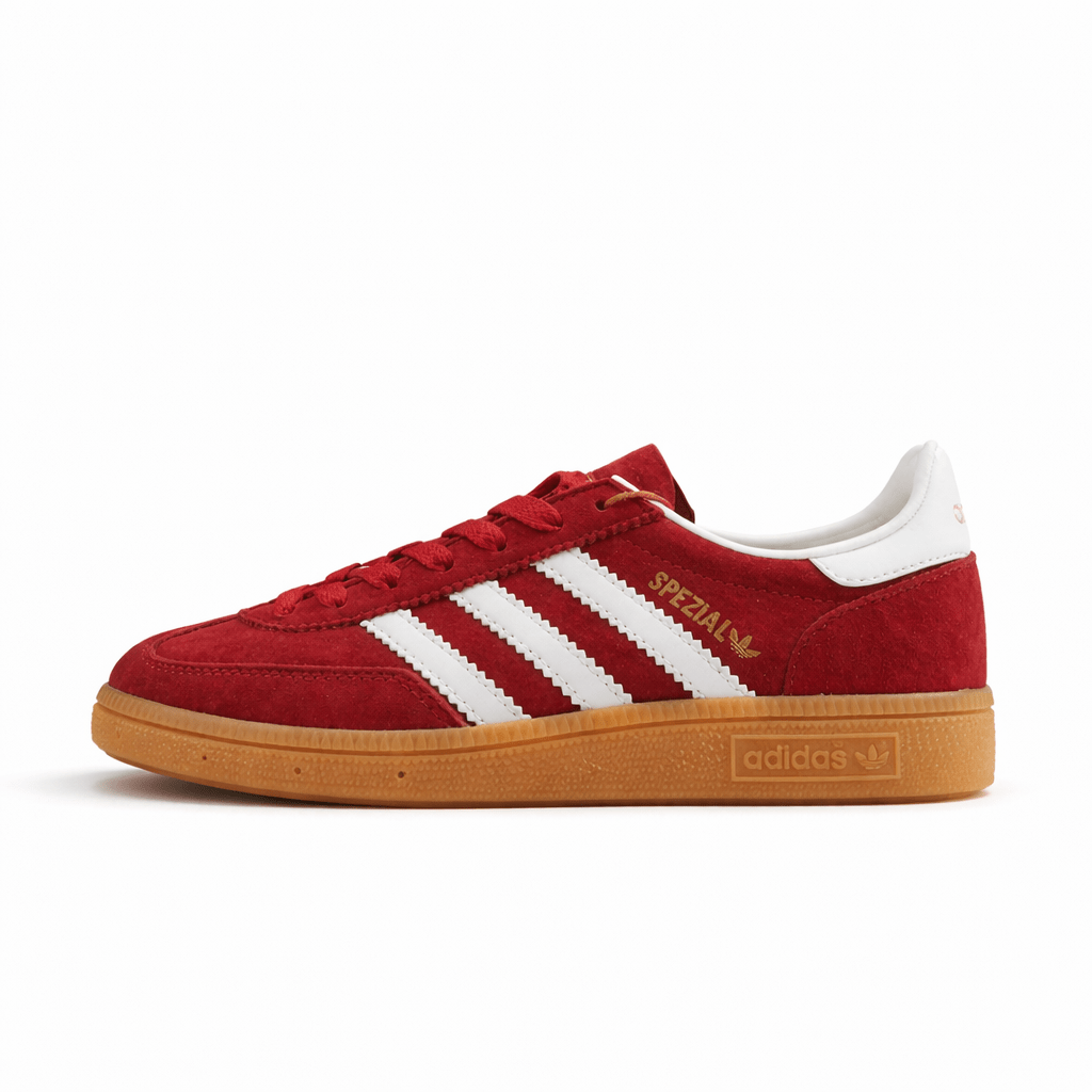 Fabrika Supply Handball Spezial Red / Cloud White / Gold Metallic | sapatilhas Sole Rua