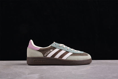 Fabrika Supply Handball Spezial Sage Green / Brown / White / Corduroy | sapatilhas Sole Rua