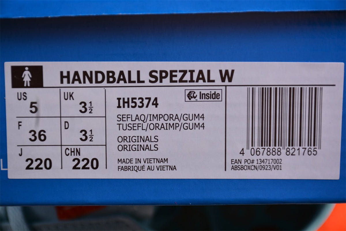 Fabrika Supply Handball Spezial Sky Blue / Orange | sapatilhas Sole Rua