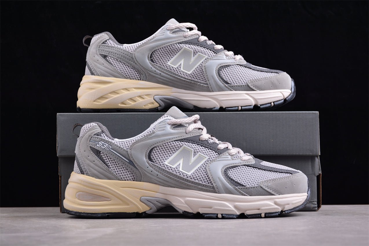 Essenza Rosa NB 530 Grey / Cream Sole | sapatilhas Sole Rua
