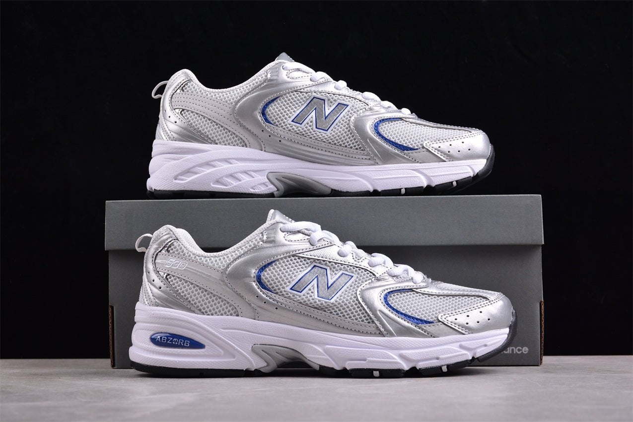 Essenza Rosa NB 530 Silver / Blue | sapatilhas Sole Rua