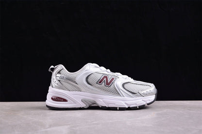 Essenza Rosa NB 530 Silver / Burgundy | sapatilhas Sole Rua