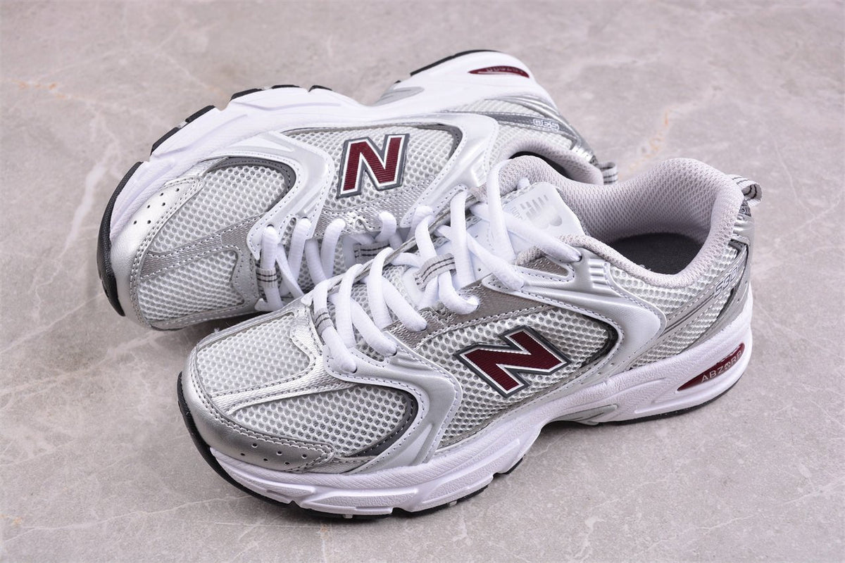 Essenza Rosa NB 530 Silver / Burgundy | sapatilhas Sole Rua