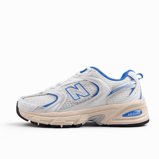 Essenza Rosa NB 530 White / Blue | sapatilhas Sole Rua