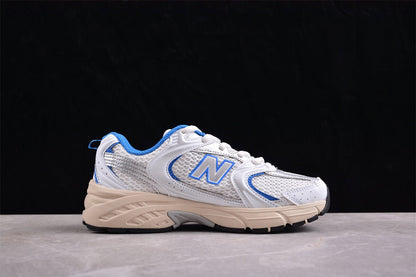 Essenza Rosa NB 530 White / Blue | sapatilhas Sole Rua