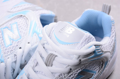 Essenza Rosa NB 530 White / Light Blue | sapatilhas Sole Rua