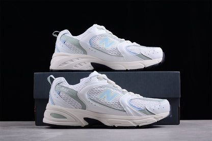 Essenza Rosa NB 530 White / Mint Green | sapatilhas Sole Rua