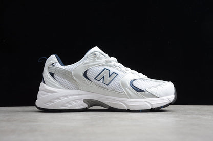 Essenza Rosa NB 530 White / Navy Blue | sapatilhas Sole Rua