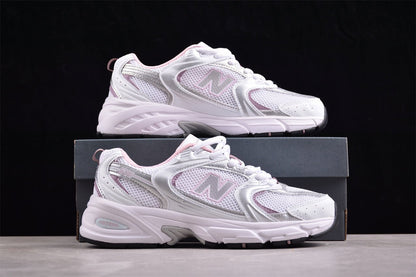 Essenza Rosa NB 530 White / Pastel Pink | sapatilhas Sole Rua