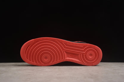 Urban Sport Zone Air Force 1 Low Black / Red | sapatilhas Sole Rua