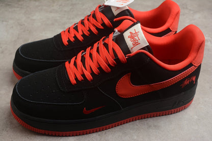 Urban Sport Zone Air Force 1 Low Black / Red | sapatilhas Sole Rua