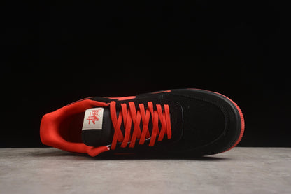 Urban Sport Zone Air Force 1 Low Black / Red | sapatilhas Sole Rua