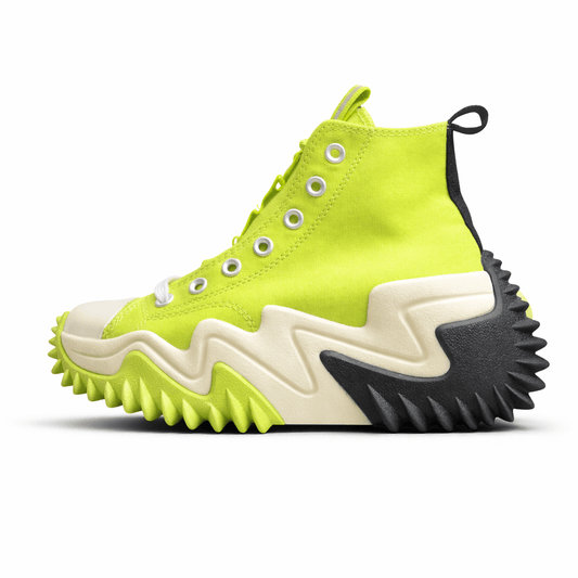 Essenza Rosa Run Star Motion HI Lemon Venom / Black / White | sapatilhas Sole Rua