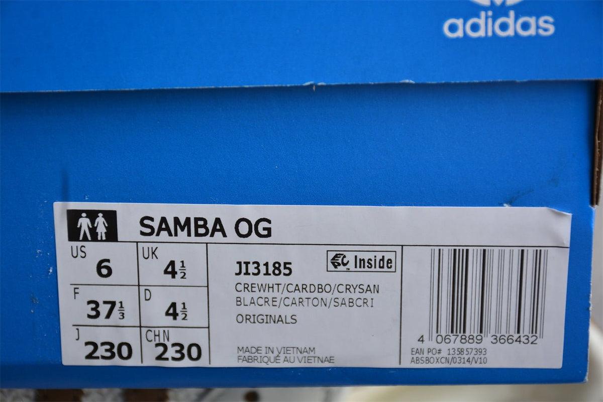 Fabrika Supply Samba OG Beige / Light Brown | sapatilhas Sole Rua