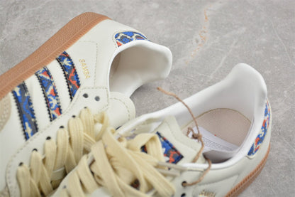 Fabrika Supply Samba OG Light Beige / Collegiate Navy | sapatilhas Sole Rua