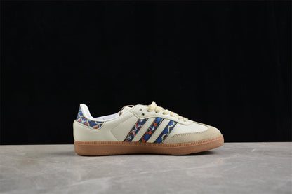 Fabrika Supply Samba OG Light Beige / Collegiate Navy | sapatilhas Sole Rua