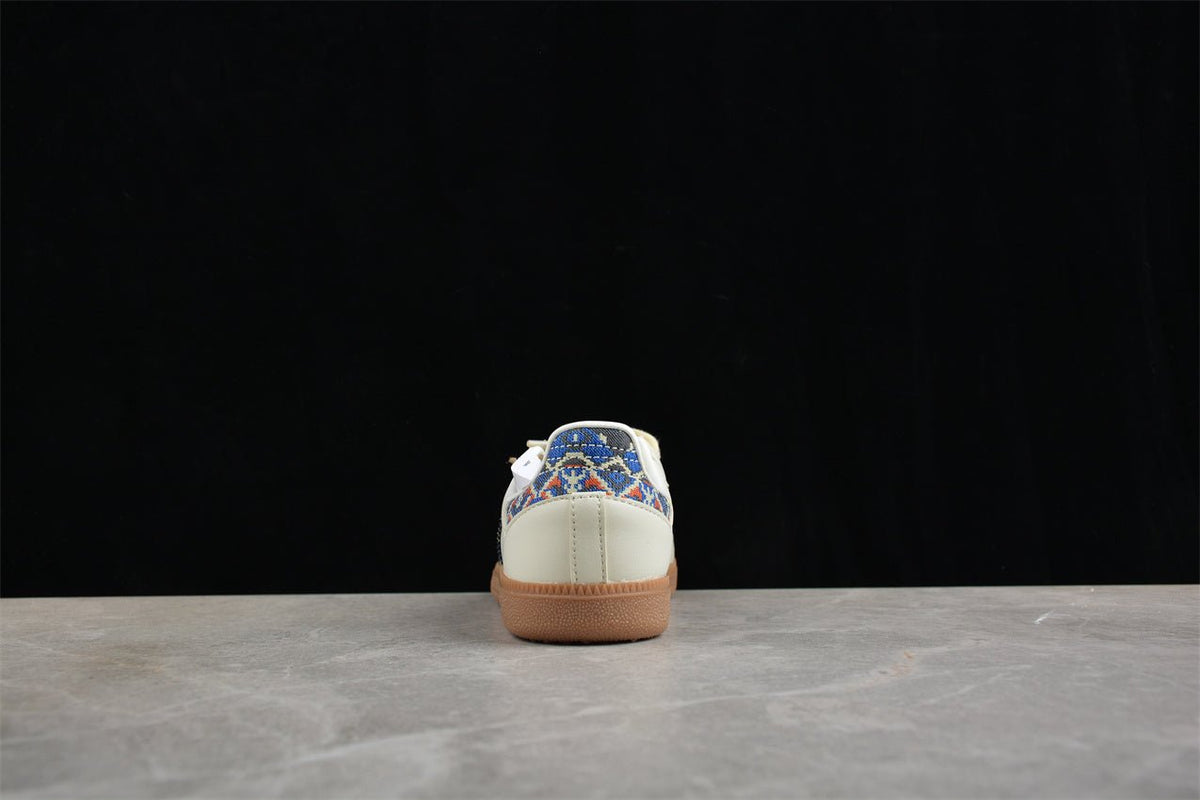 Fabrika Supply Samba OG Light Beige / Collegiate Navy | sapatilhas Sole Rua
