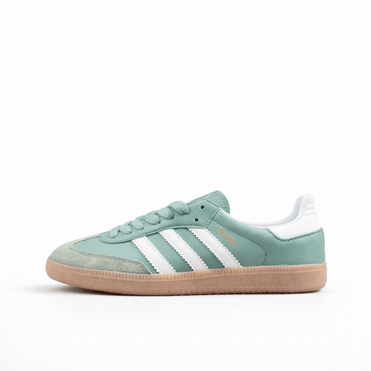 Fabrika Supply Samba Vegan Mint Green / White | sapatilhas Sole Rua
