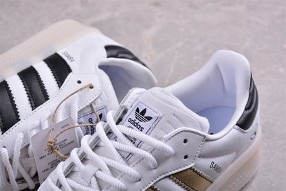 Fabrika Supply Samba XLG Platform White / Black / Gold | sapatilhas Sole Rua