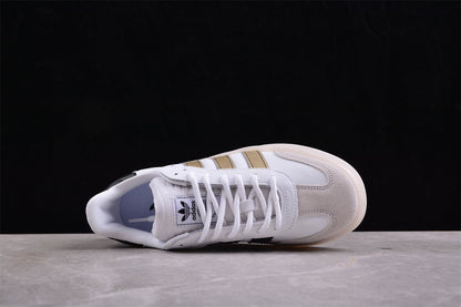 Fabrika Supply Samba XLG Platform White / Black / Gold | sapatilhas Sole Rua