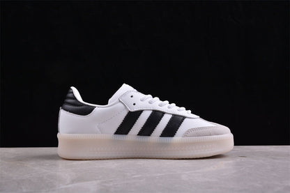 Fabrika Supply Samba XLG Platform White / Black / Gold | sapatilhas Sole Rua